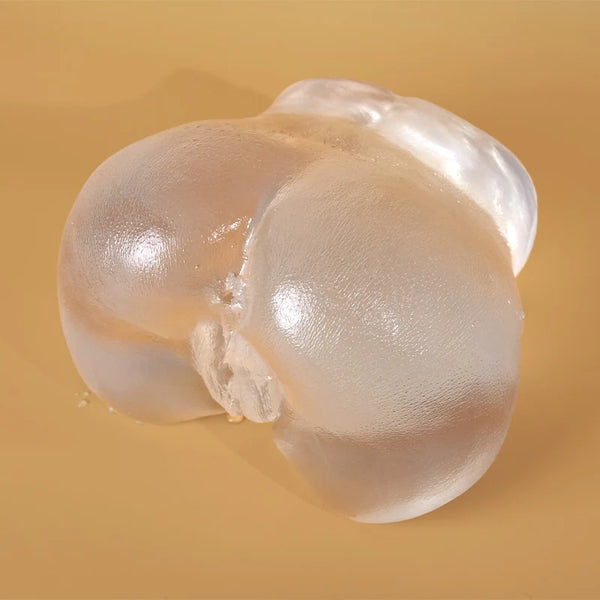Crystal TPE Mini Transparent Ass Sex Doll