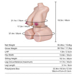 Tantaly Luna 30.4LB Mature Lady Sex Doll with Big Boobs