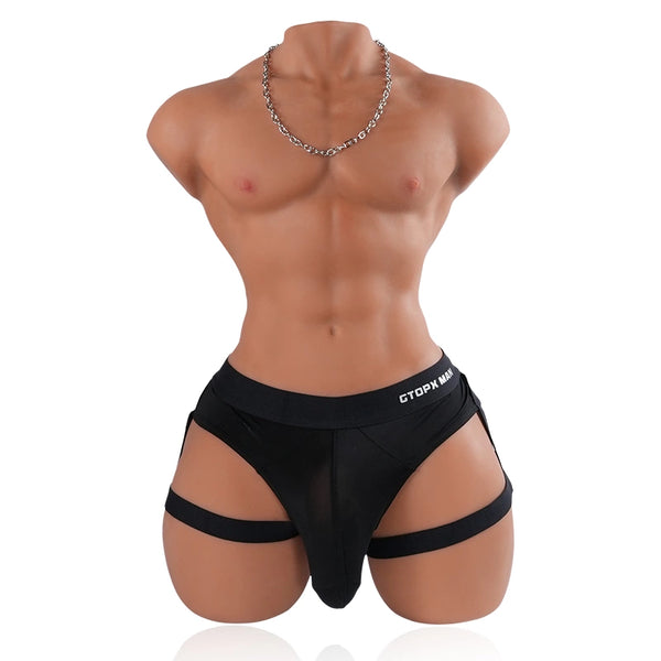 Mark Realistic TPE Male Sex Doll Torso Big Dick
