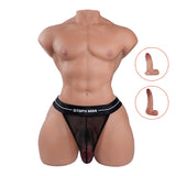 Mark pro: 36.4LB Realistic Removable Silicone Dildo for TPE Male Sex Doll