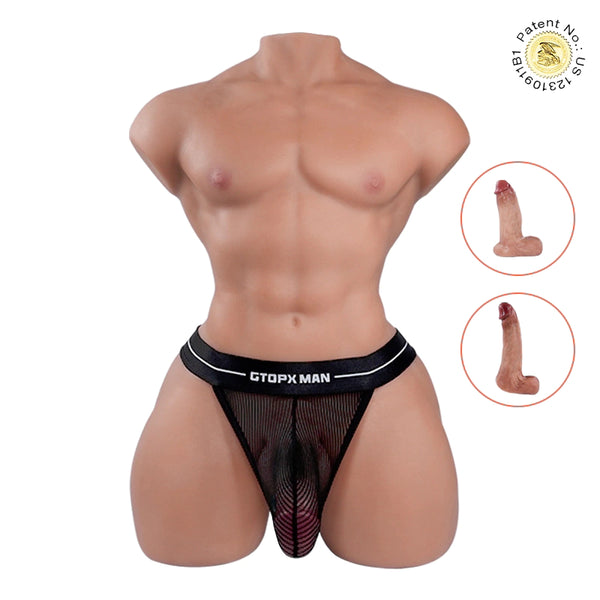 Mark pro Realistic Removable Silicone Dildo TPE Male Sex Doll