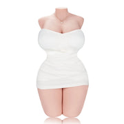 Monroe 2.0 68.3LB BBW sex doll with smooth skin and full figure for a variety of pleasurable positions and ultimate satisfaction.